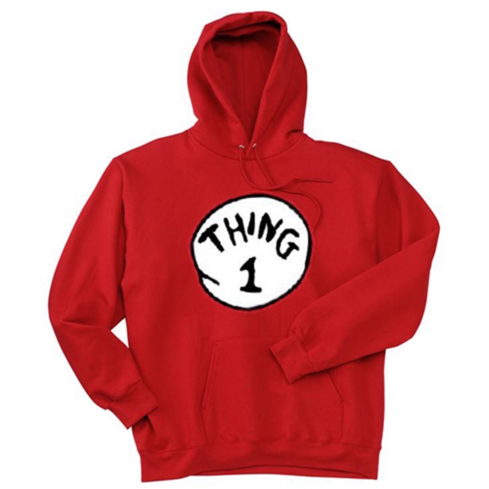 Red Thing one hoodie